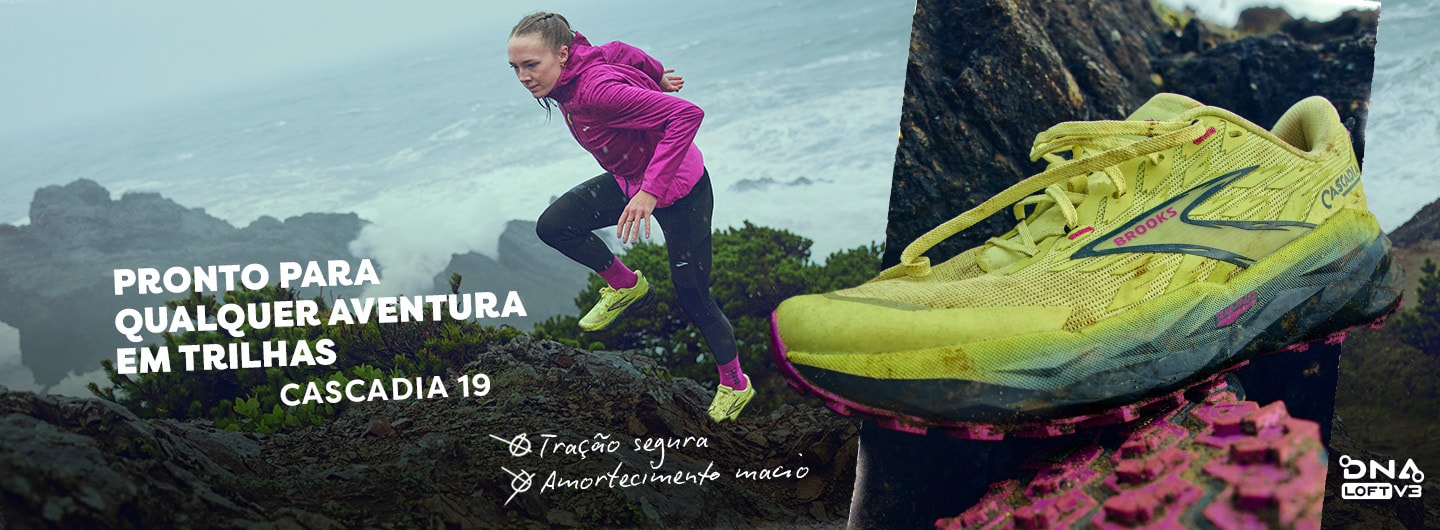 Conheça o novo Cascadia 19, tênis especial para encarar qualquer desafio na trilha.