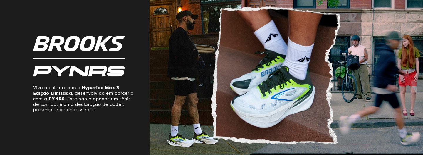 Brooks x PYNRS, Expresse sua Corrida.