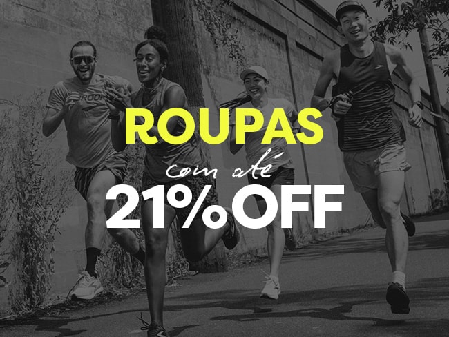 Roupas com até 21% OFF.