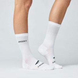 Meia Brooks Run-In Crew (3 Pares) Unissex