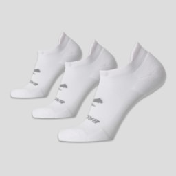 Meia Brooks Run-In Invisível (3 Pares) Unissex